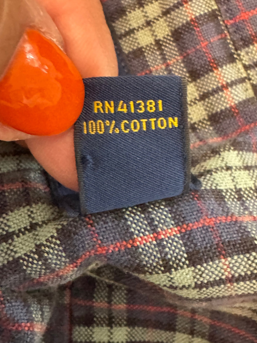 Ralph Lauren Check Button Down Shirt XXL preppy