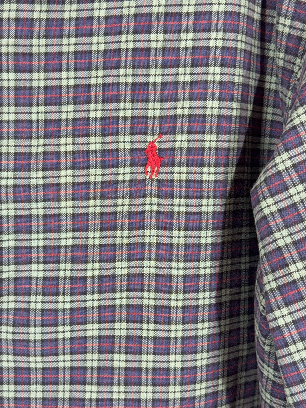 Ralph Lauren Check Button Down Shirt XXL preppy