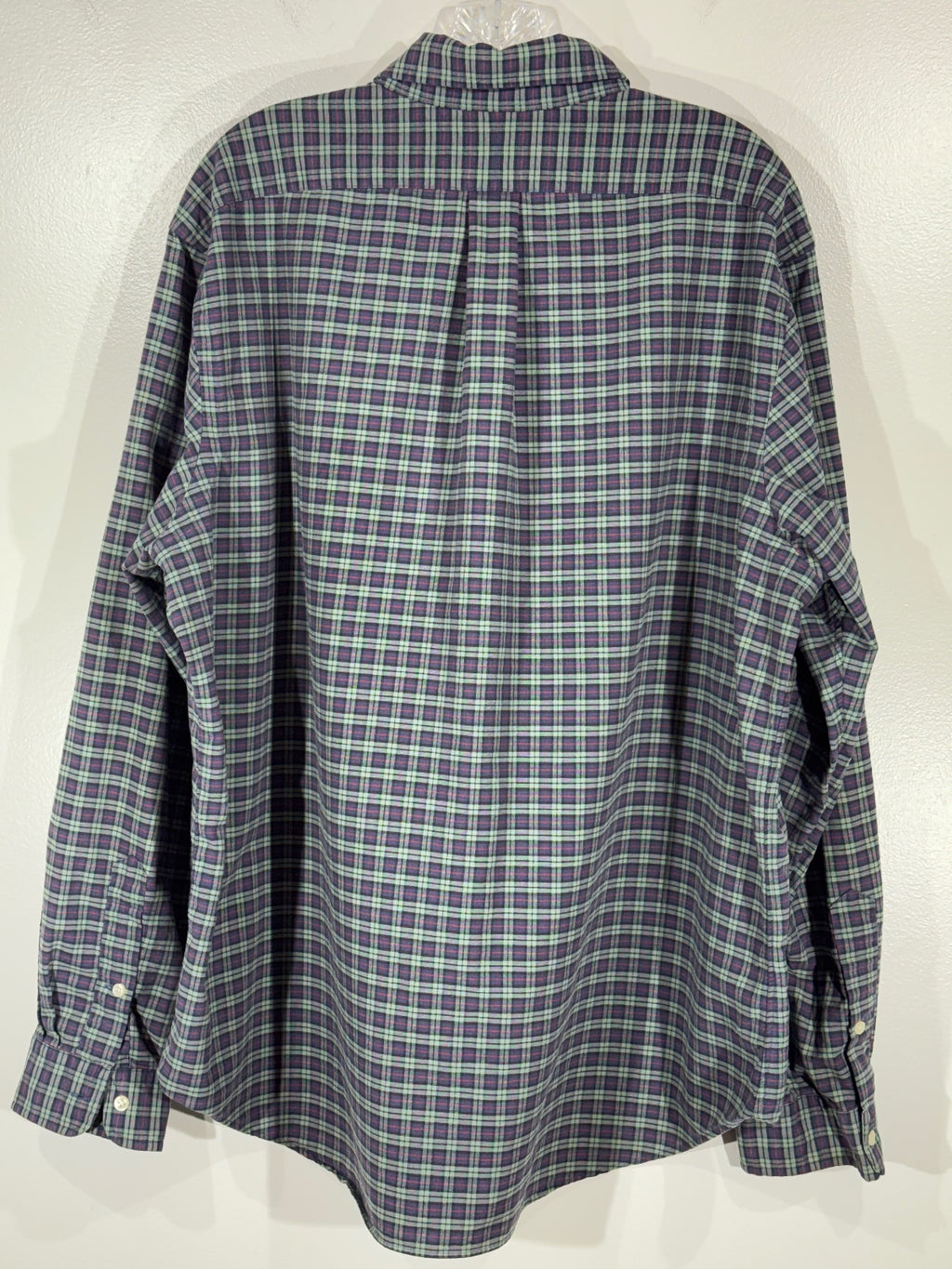 Ralph Lauren Check Button Down Shirt XXL preppy