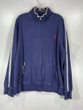 Polo Ralph Lauren Men’s XXL Full Zip Track Jacket Navy Blue athleisure, preppy