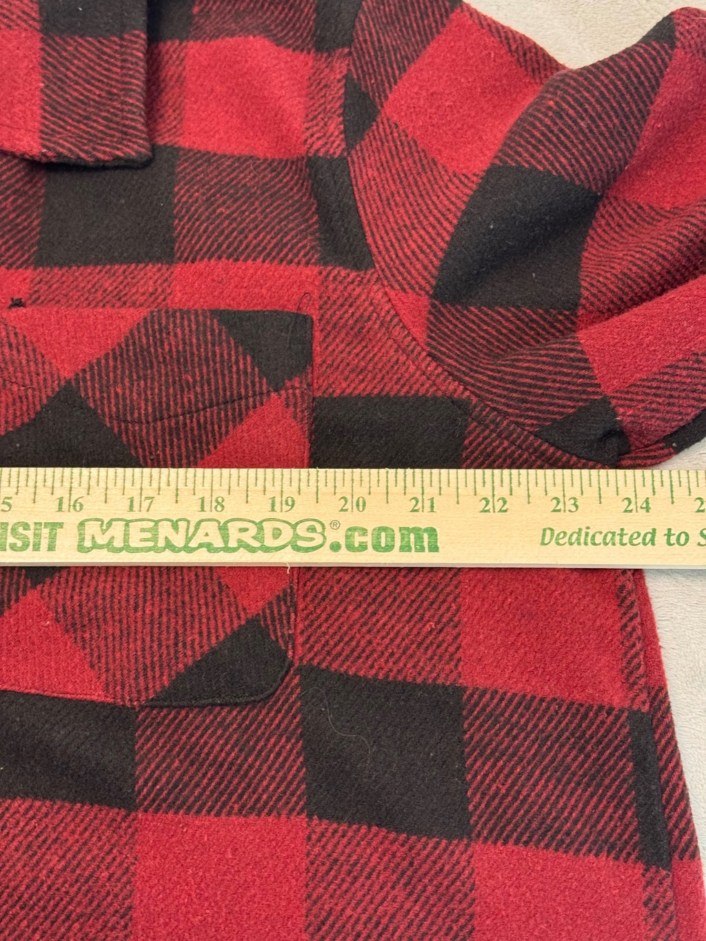 Como Blu Red Black Buffalo Flannel shirt XL, casual, outdoor, cabincore