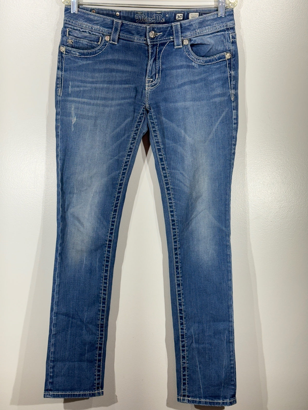 Miss Me Skinny Jeans Medium Wash Size 30