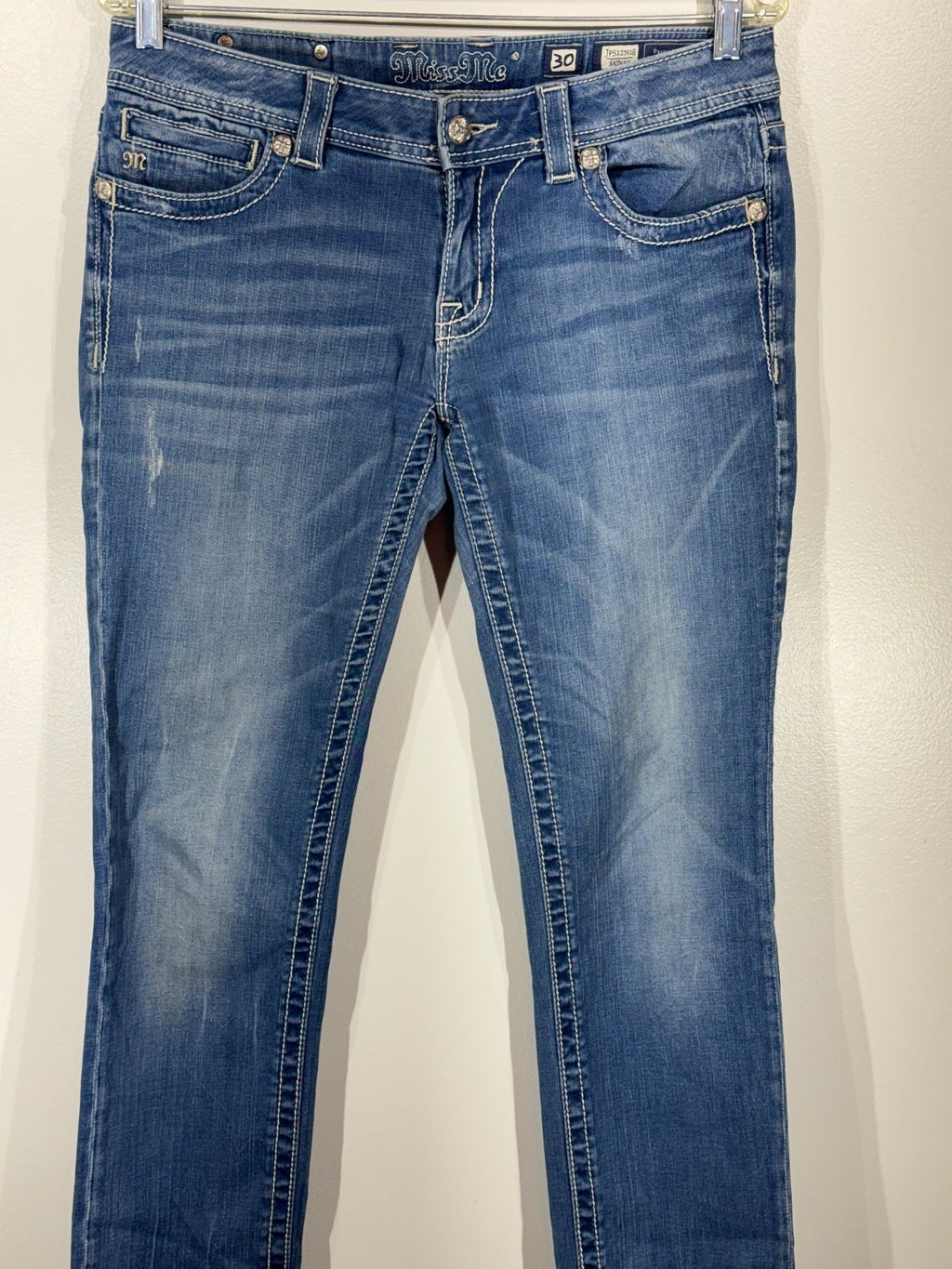 Miss Me Skinny Jeans Medium Wash Size 30