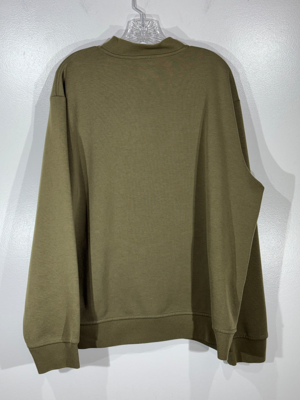 Polo Ralph Lauren Performance olive full zip sweatshirt, size XXL, preppy