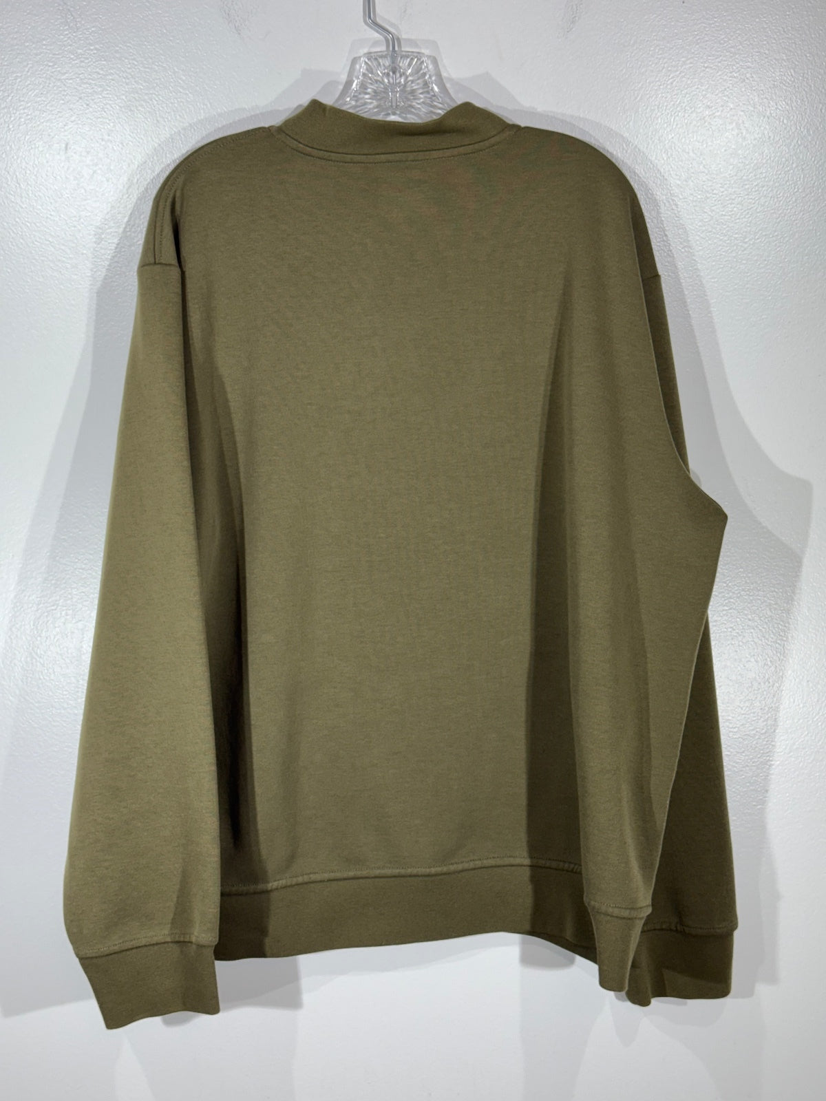 Polo Ralph Lauren Performance olive full zip sweatshirt, size XXL, preppy