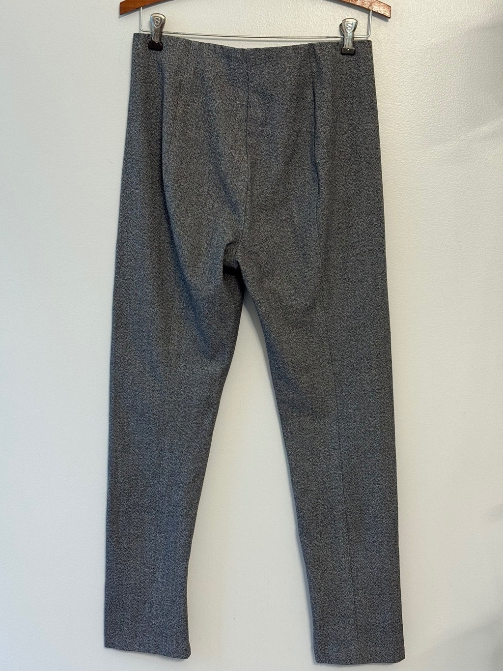 Ann Taylor Women’s Size 8 Gray Slim Ankle Pants Side Slit, Career,officewear