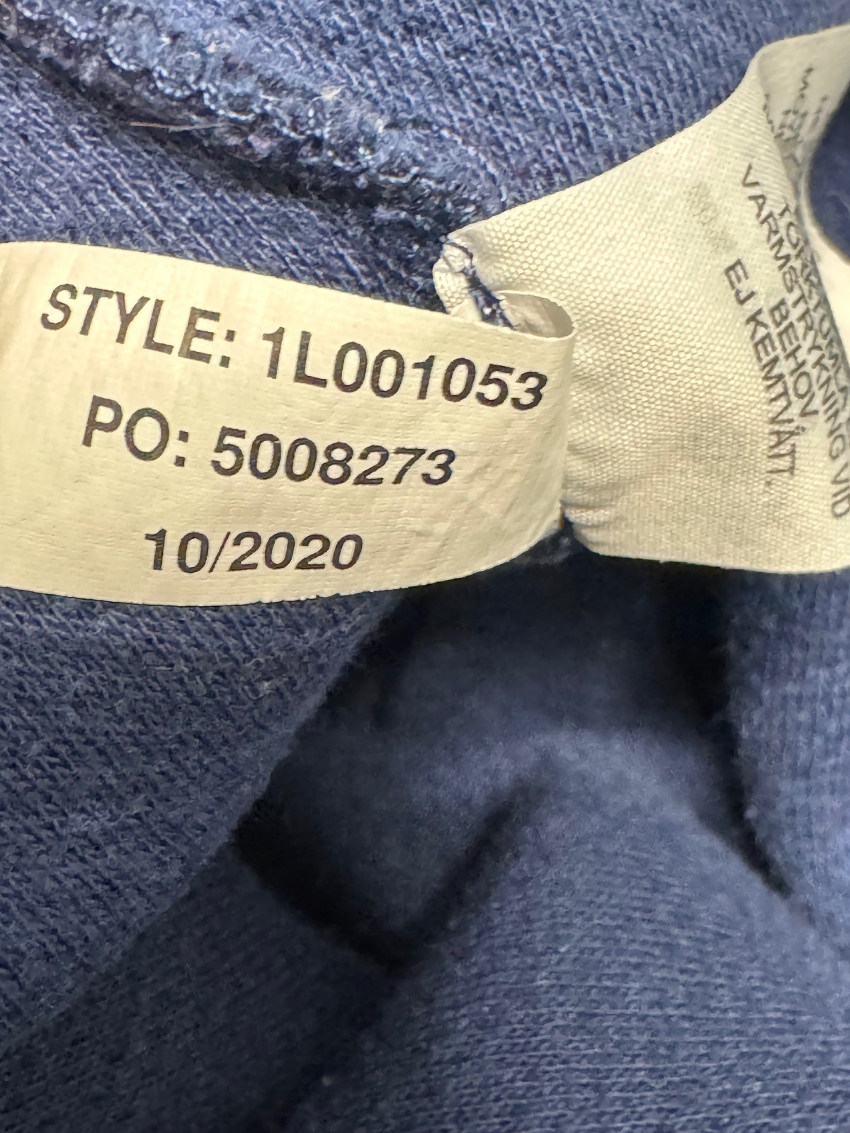 Vineyard Vines Men’s Size S Saltwater Fleece Jogger Pants Blue Drawstring