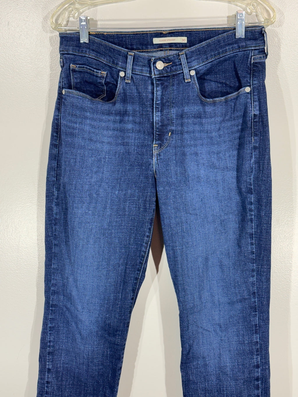 Levi's Classic Straight Blue Jeans Size 30