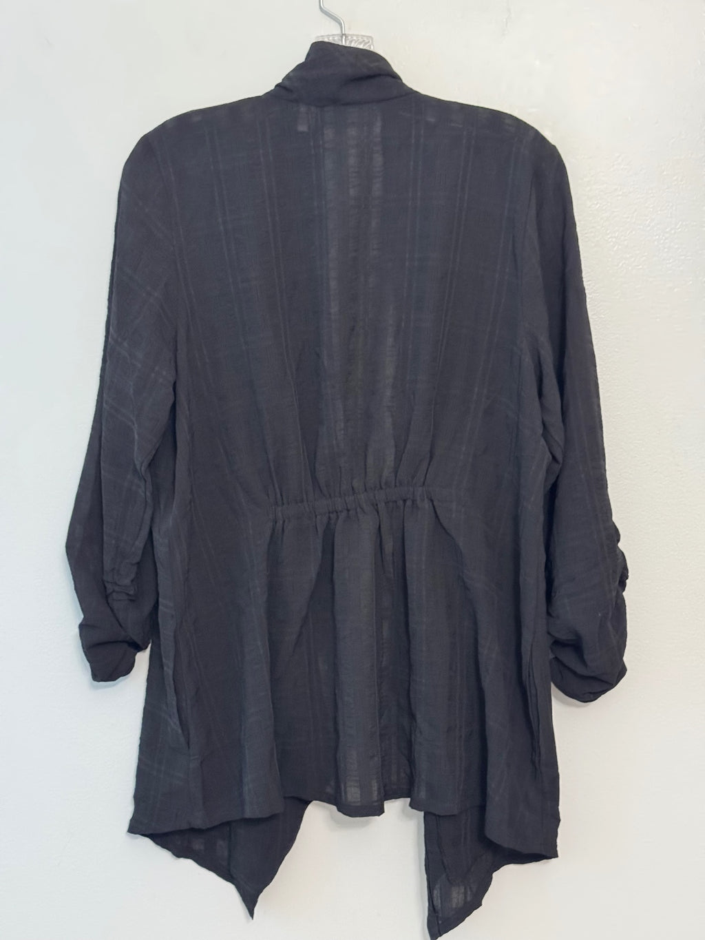 Susan Graver Open front cardigan and tank set size S business casual, career
