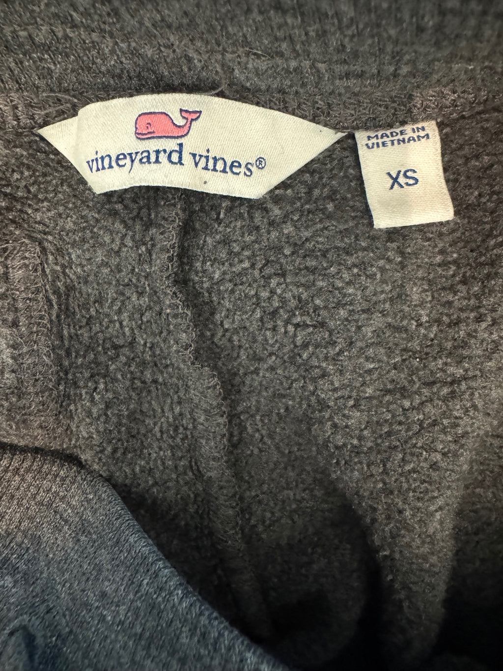 Vineyard Vines Gray XS Jogger Sweatpants with Drawstring