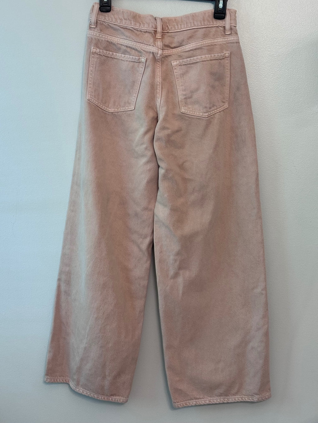 Old Navy Women's Baggy Wide Leg Jeans Size 0 Beige