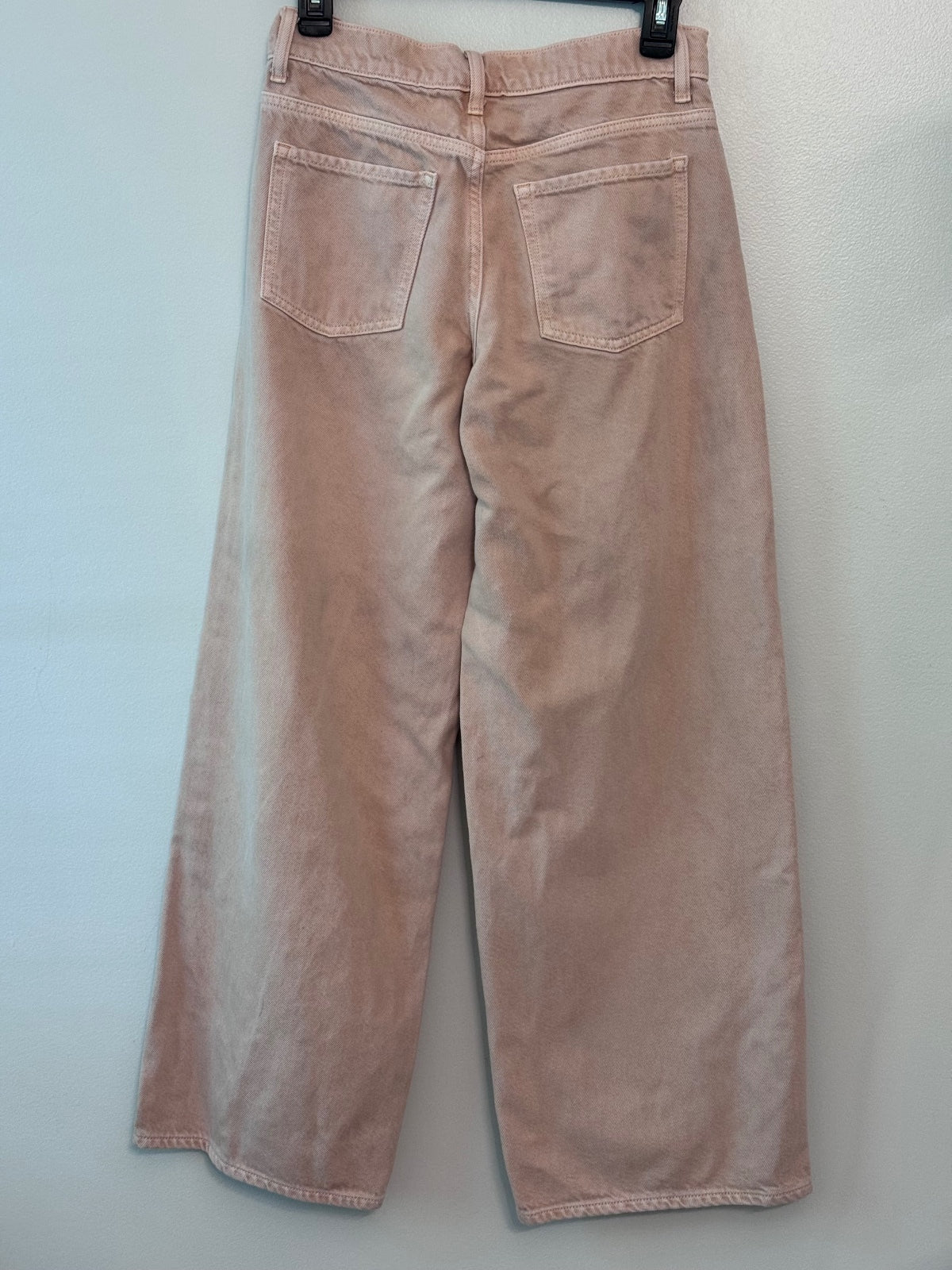 Old Navy Women's Baggy Wide Leg Jeans Size 0 Beige