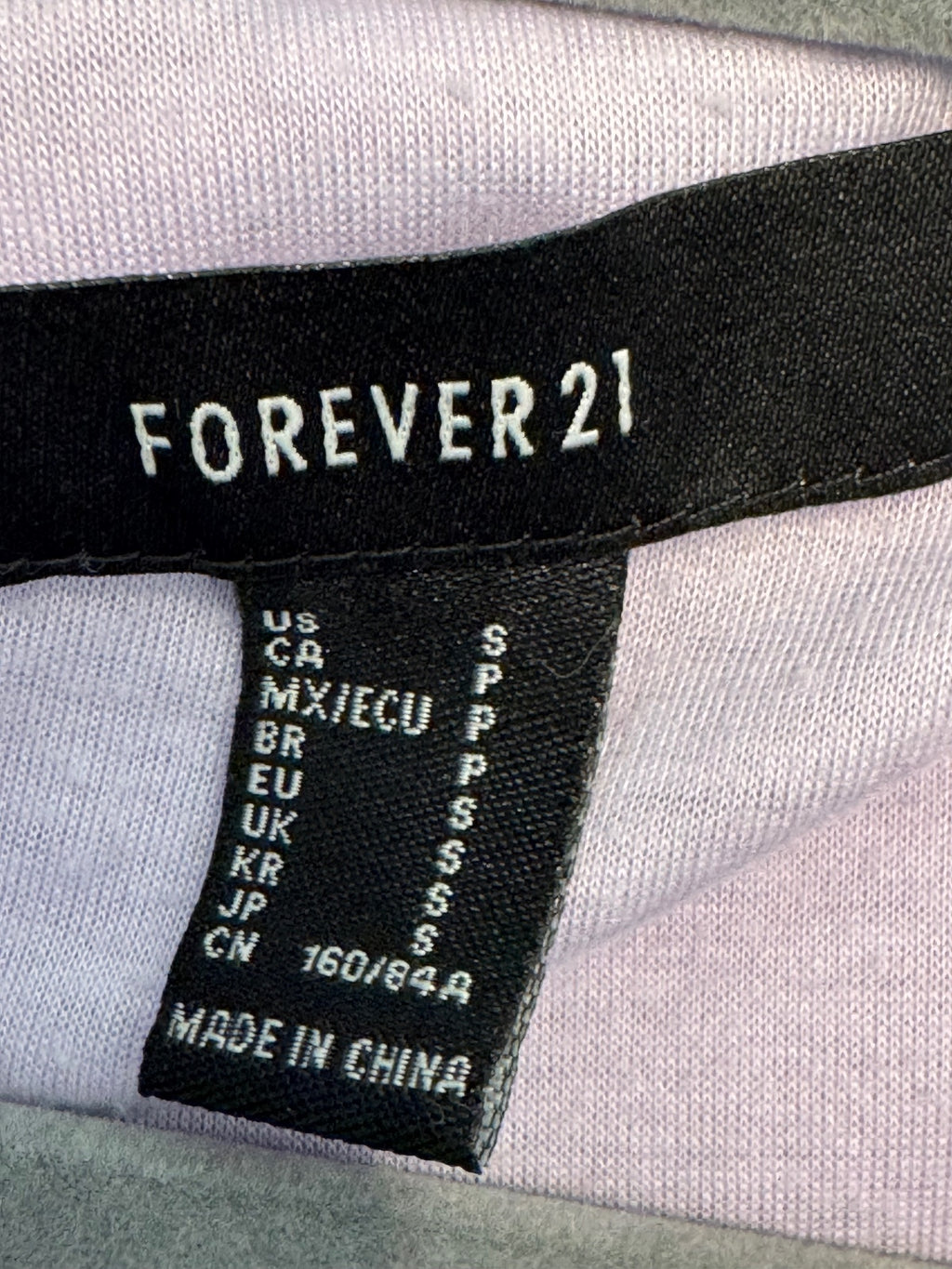 Forever 21 Lavender Fleece Hooded Jacket, Size Small