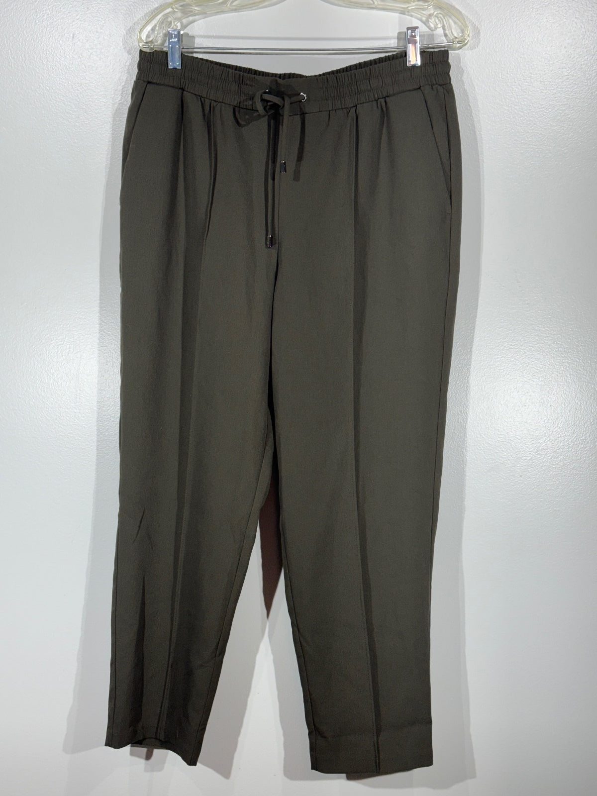 Nine West Women's Jogger Pants Size L Olive Green