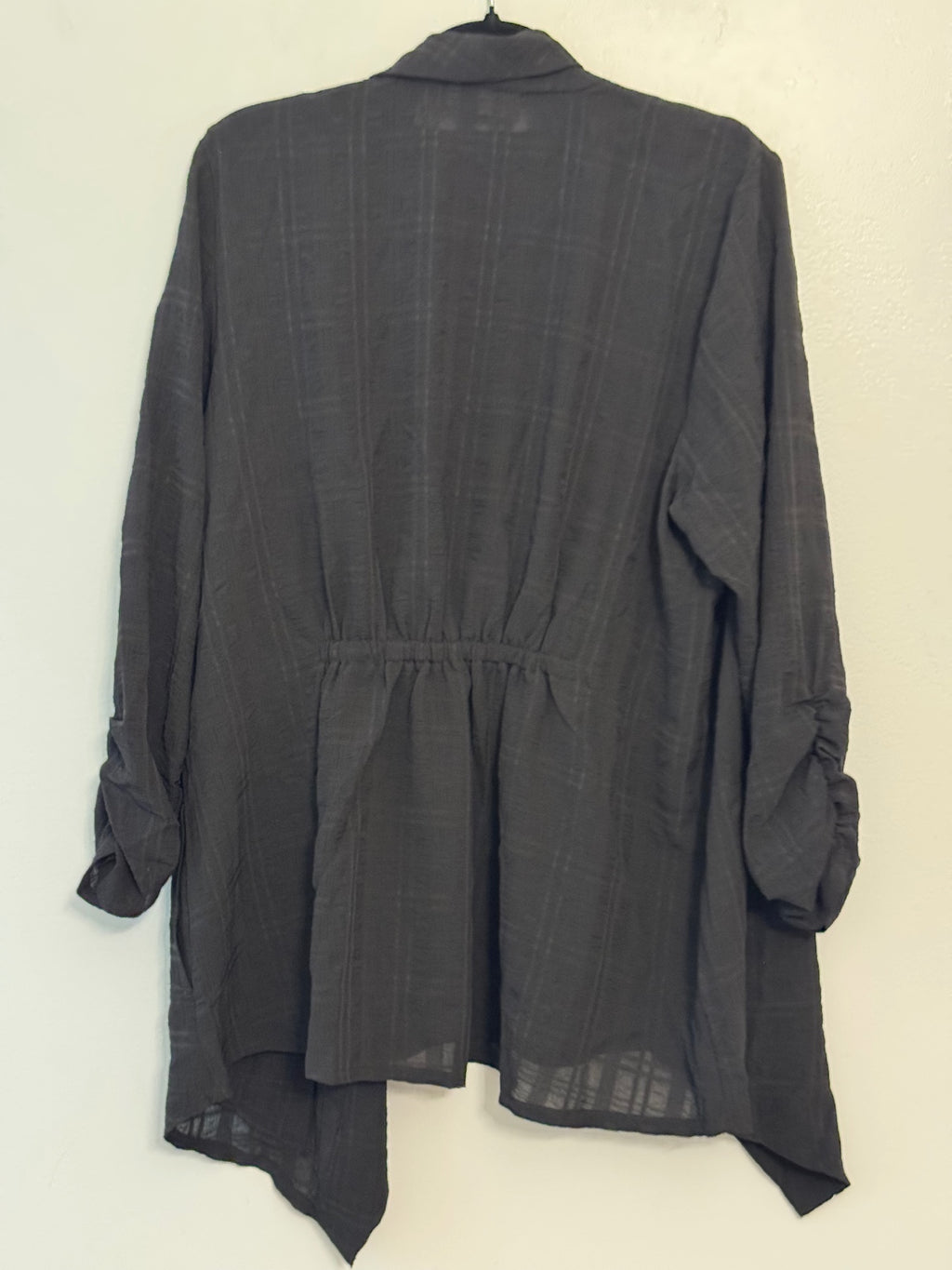 Susan Graver Open front cardigan and tank set size S business casual, career