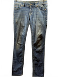 Miss Me Women's Medium Wash Skinny Jeans with Embroidered Back Pockets