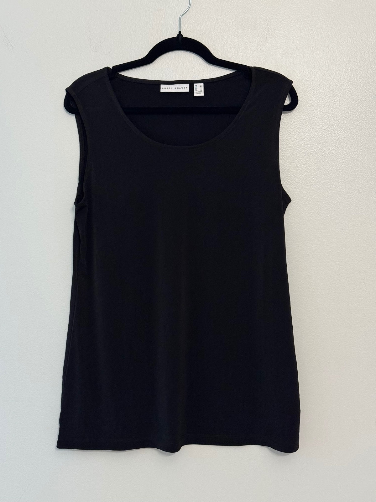 Susan Graver Open front cardigan and tank set size S business casual, career