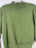 Ophelia Roe Olive Green Pullover Sweater Medium