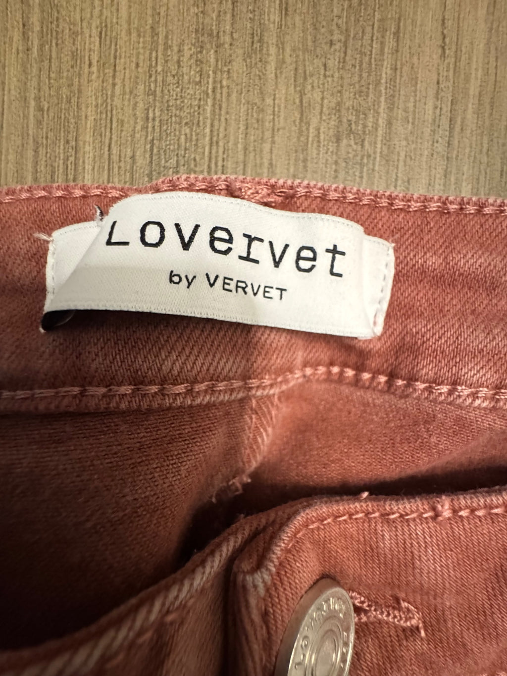 Lovervet by Vervet Rose Distressed Hem Jeans Size 18W