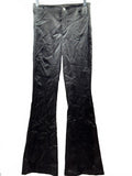 Fashion Nova Black faux leather Flared Pants