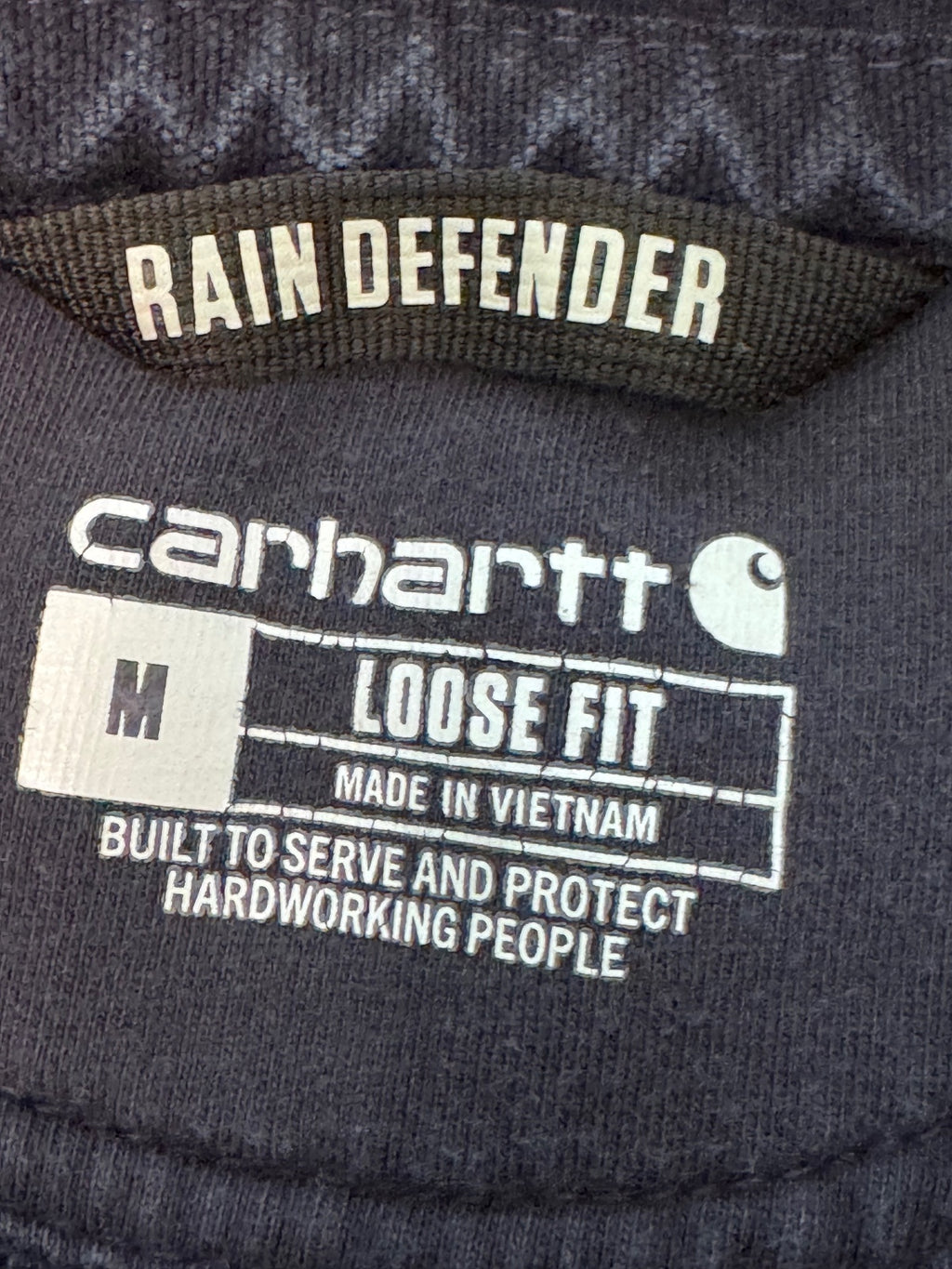 Carhartt Rain Defender Loose Fit Hoodie Sweatshirt Medium