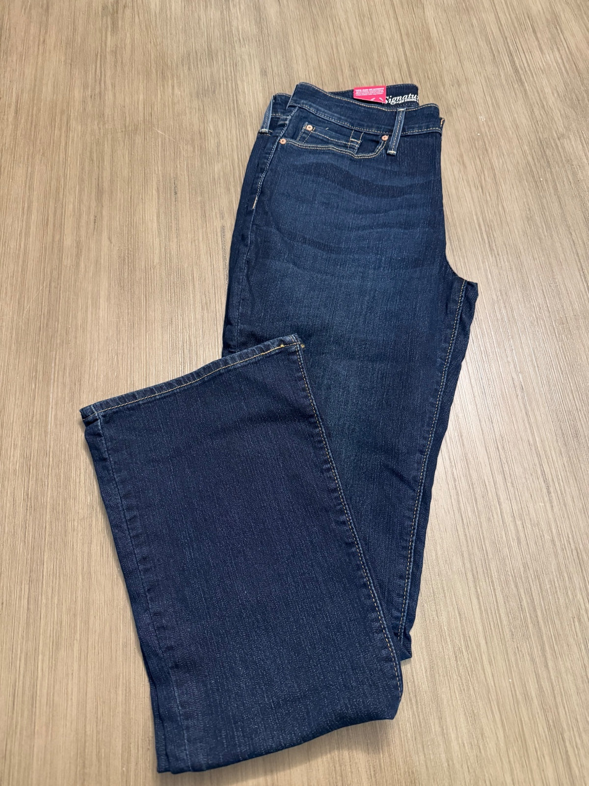 Signature by Levi Strauss Modern Boot Cut Stretch Jeans 8L W29 L34