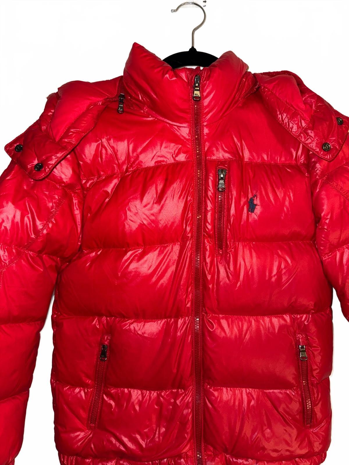 Polo Water-Repellent Glossed Down Jacket, boy’s Medium 10-12
