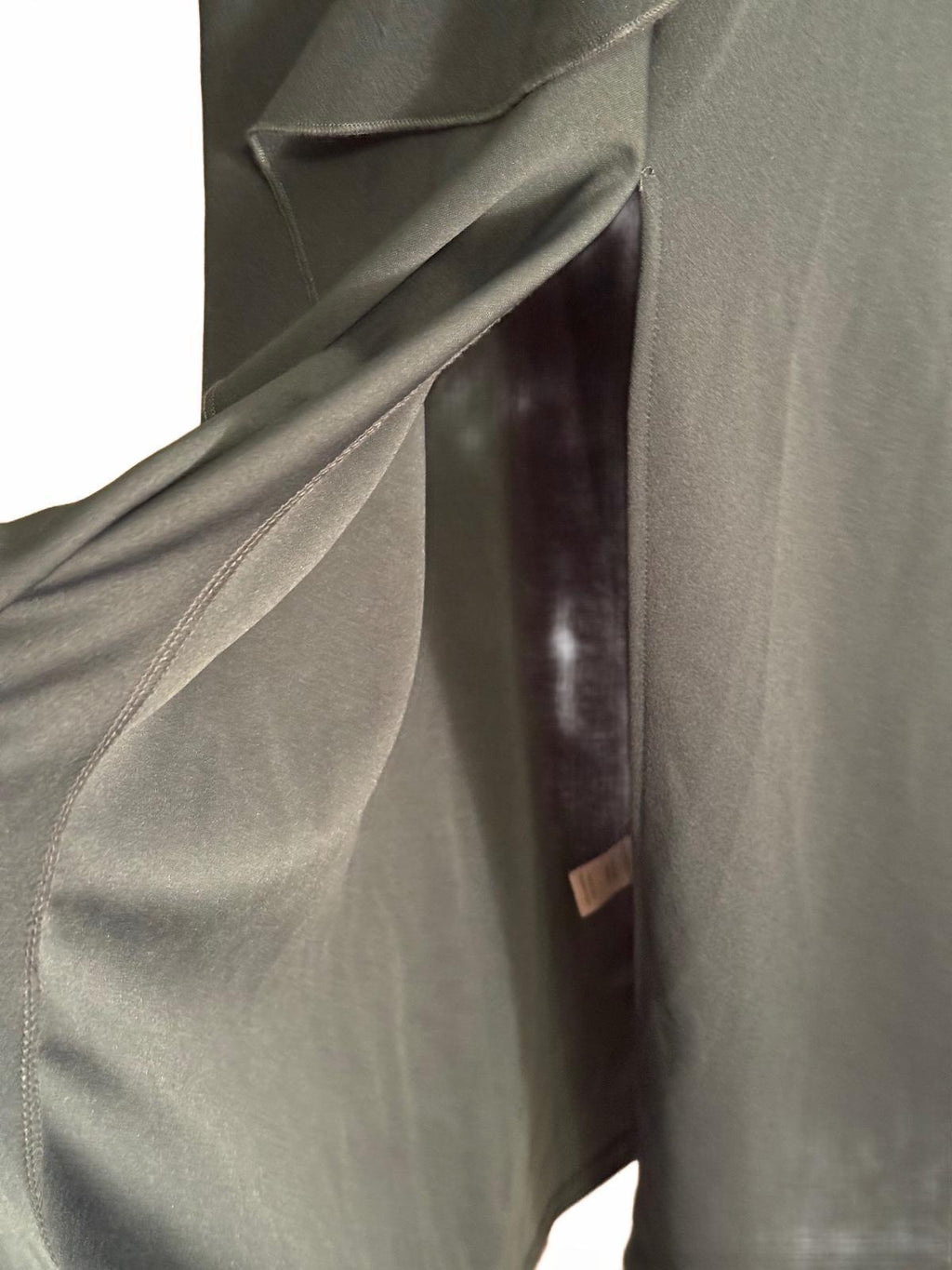 Elegant Sleeveless Dark Green Maxi Dress with Ruffle Detail