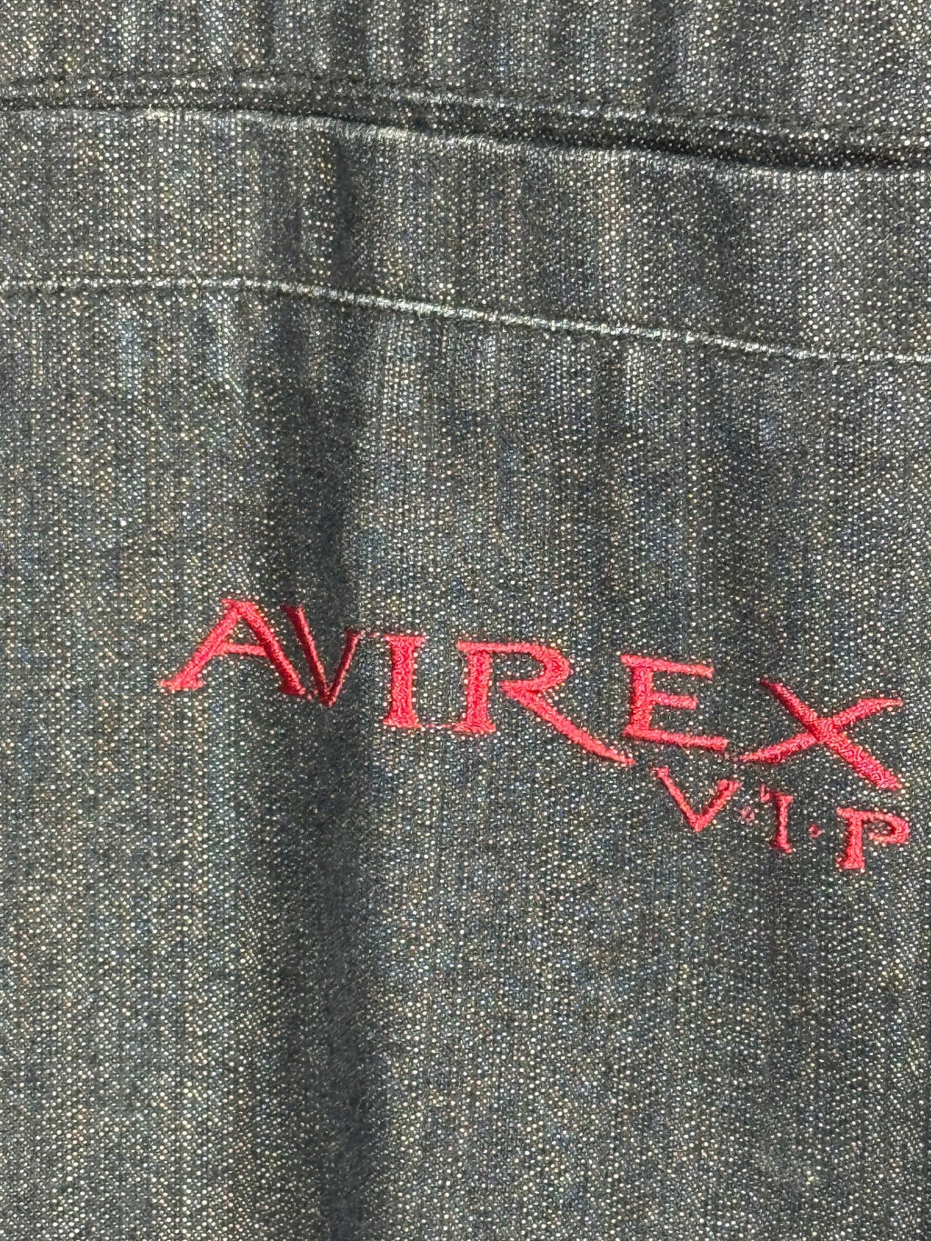 90s Vintage Avirex Denim Jeans Shirt Jacket Mens 2X Streatwear Y2K