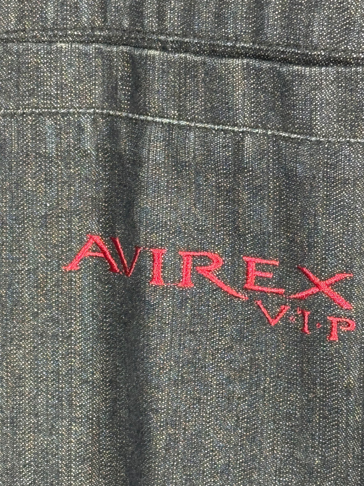90s Vintage Avirex Denim Jeans Shirt Jacket Mens 2X Streatwear Y2K