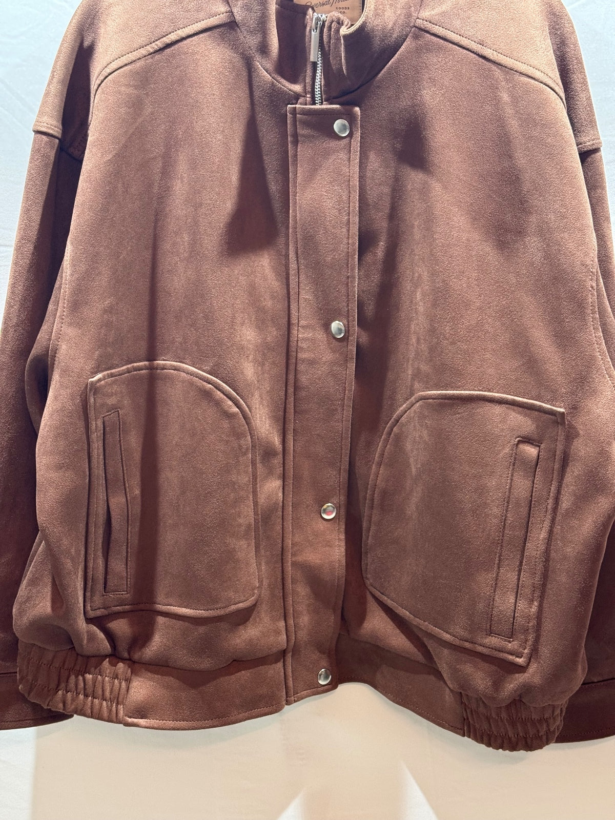 Universal Thread Rust Brown Suede Jacket XXL