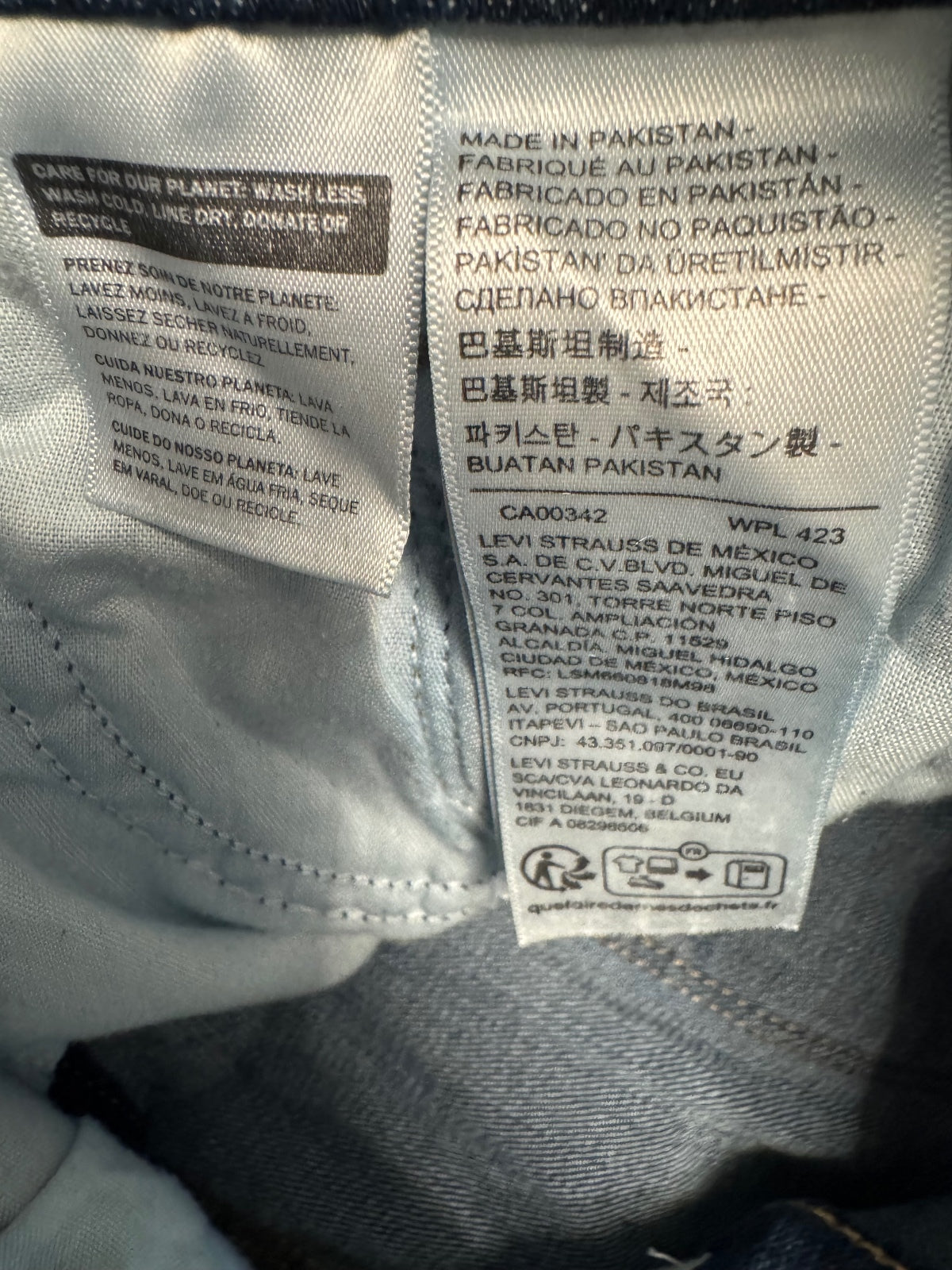 Levi's Classic Straight Blue Jeans Size 30