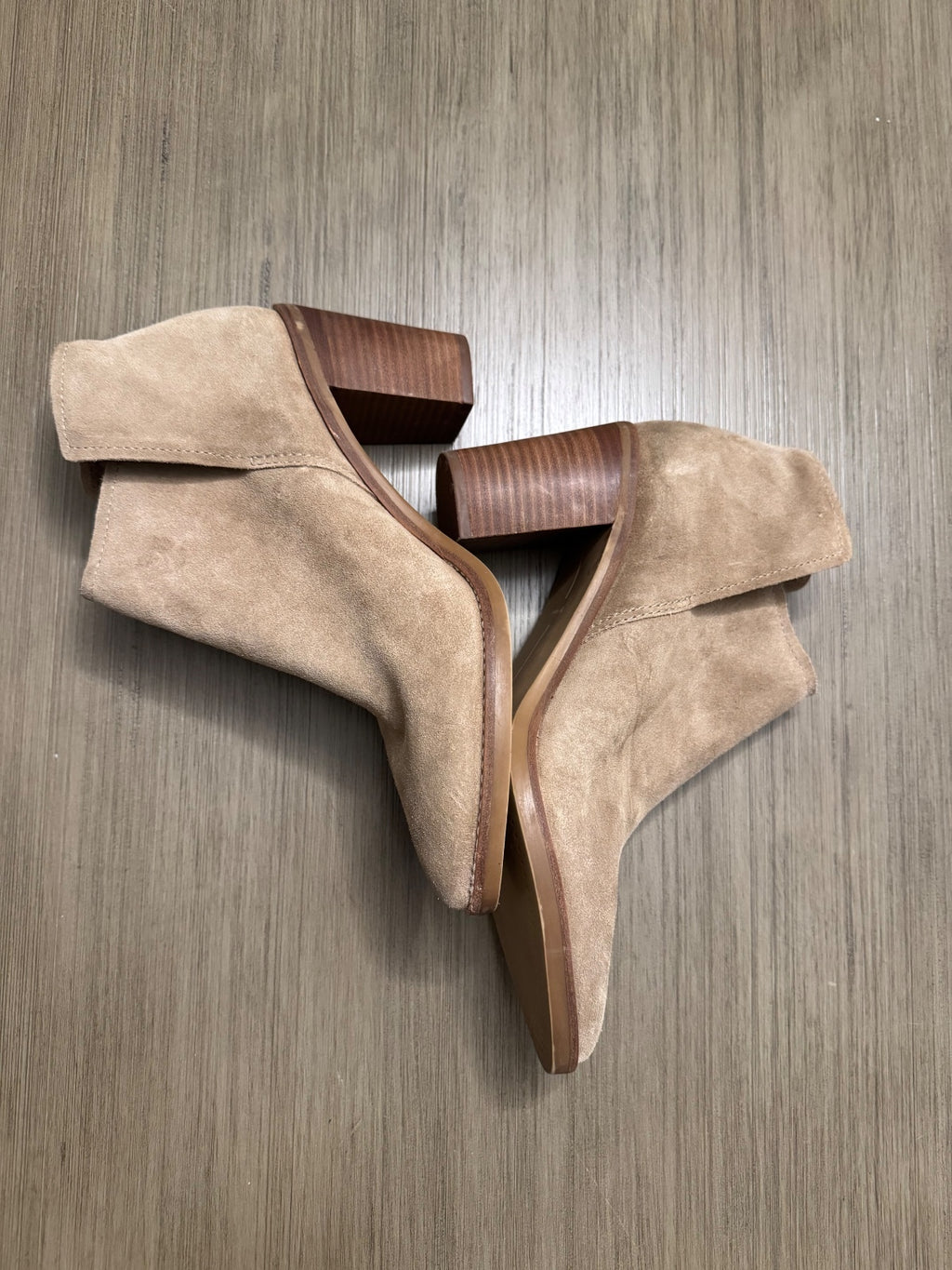 Dolce Vita Women's Tan Suede Ankle Boots Size 10