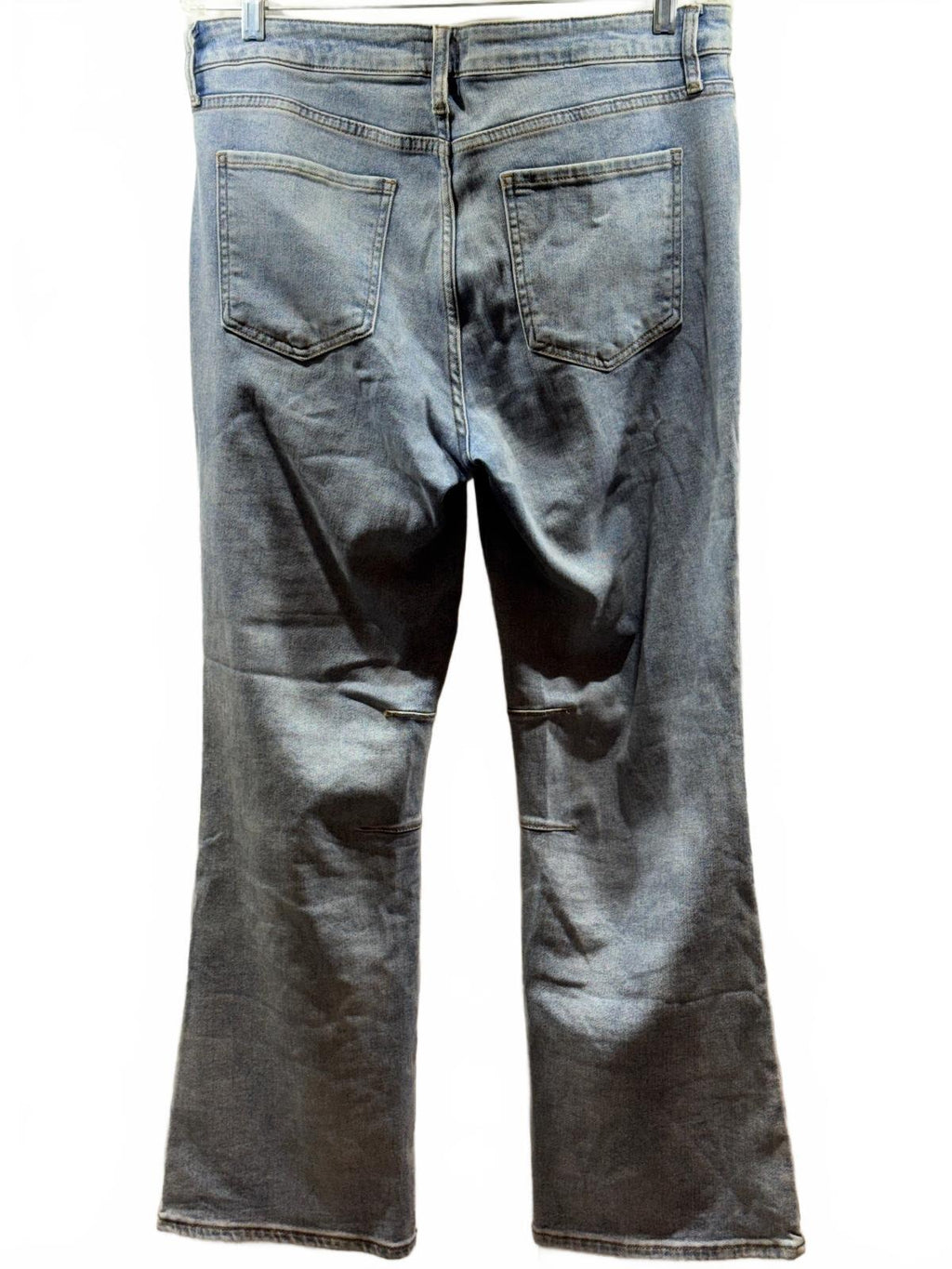 KUT from the Kloth Kelsey Fab Ab Flare Jeans Women’s 12 Light Wash Stretch