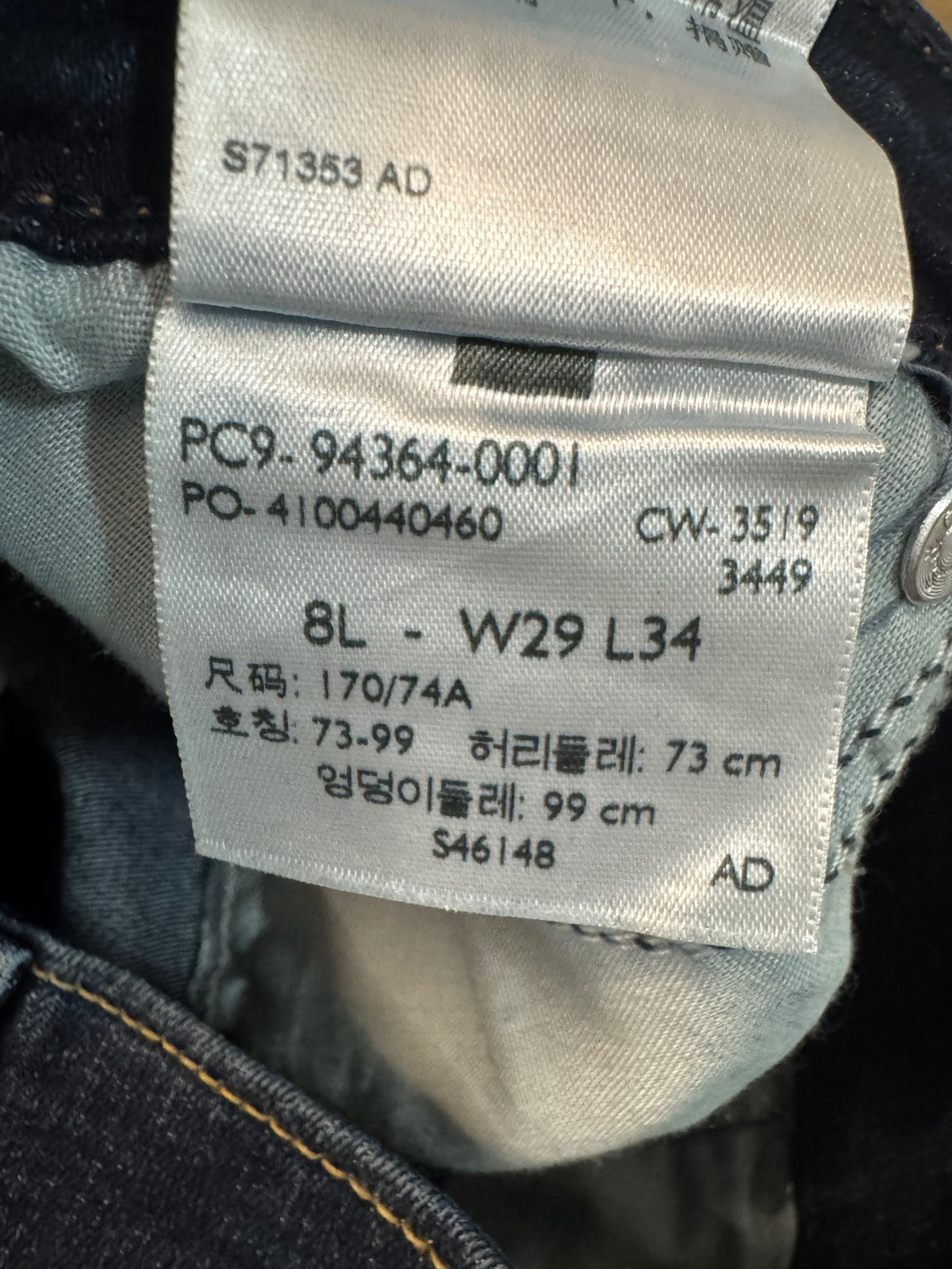 Signature by Levi Strauss Modern Boot Cut Stretch Jeans 8L W29 L34