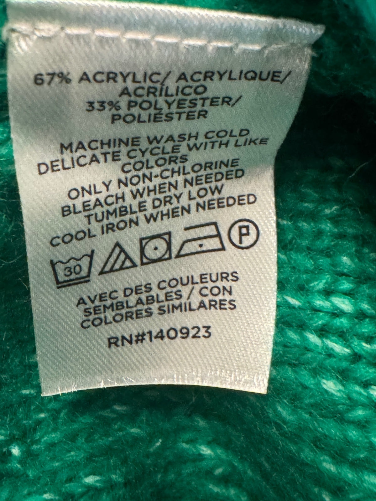 LOFT Women’s XL Emerald Green Cable Knit Crewneck Sweater Cozy Pullover