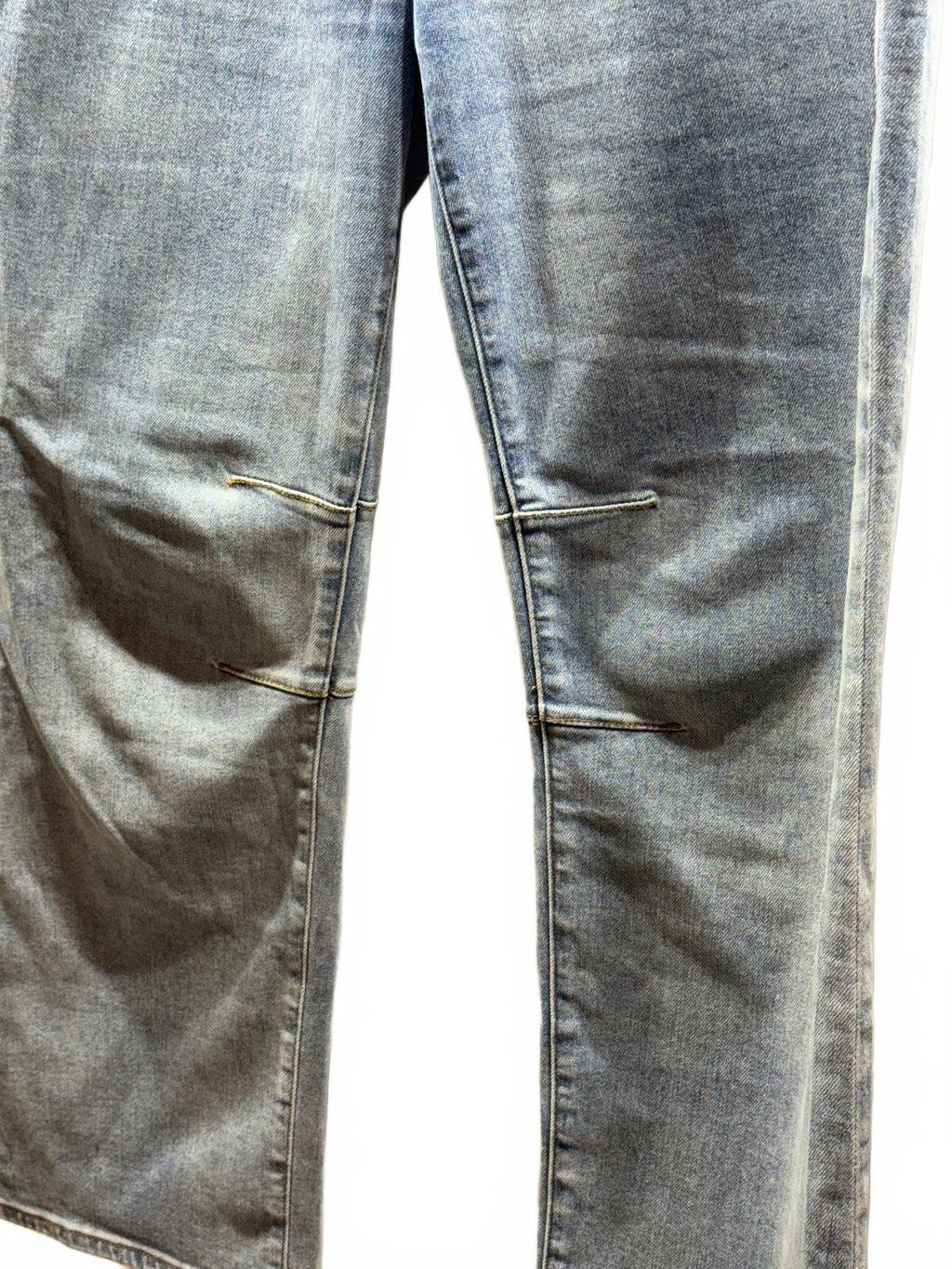 KUT from the Kloth Kelsey Fab Ab Flare Jeans Women’s 12 Light Wash Stretch