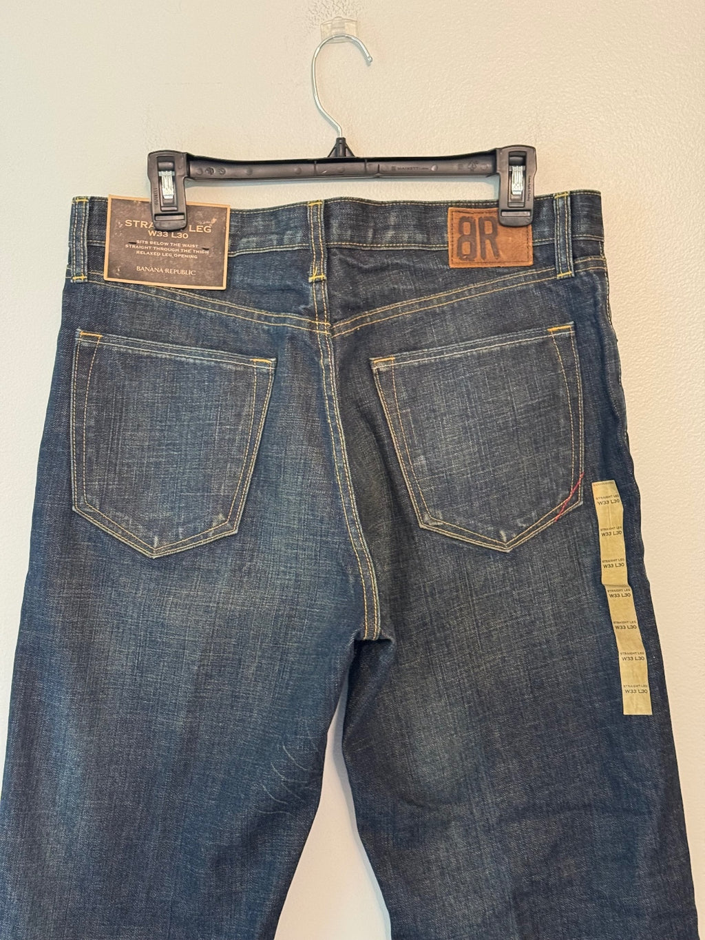 Banana Republic Men's Straight Leg Jeans Size W33 L30