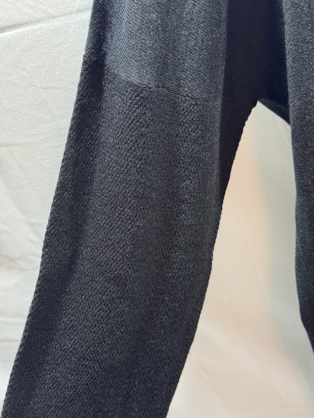 Banjo & Matilda Women’s L Black Silk Cashmere Sweater French Embroidered