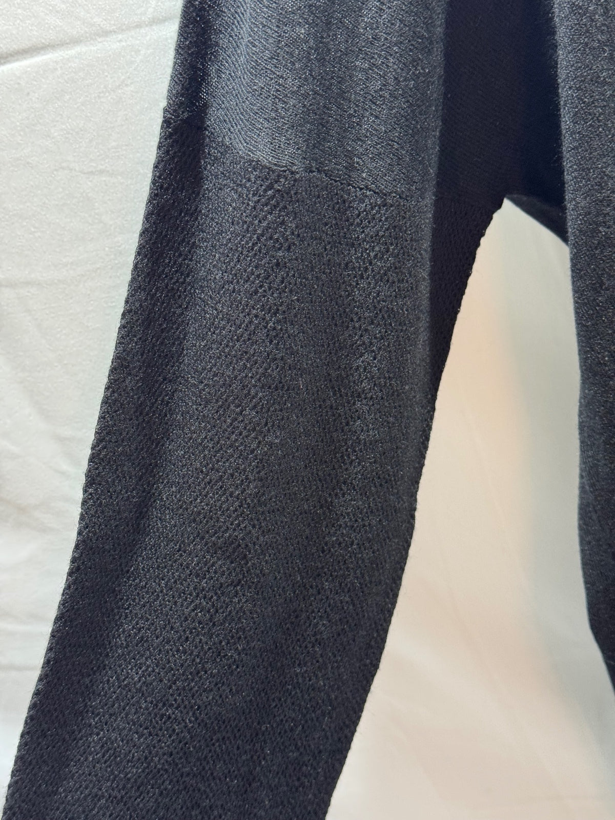 Banjo & Matilda Women’s L Black Silk Cashmere Sweater French Embroidered