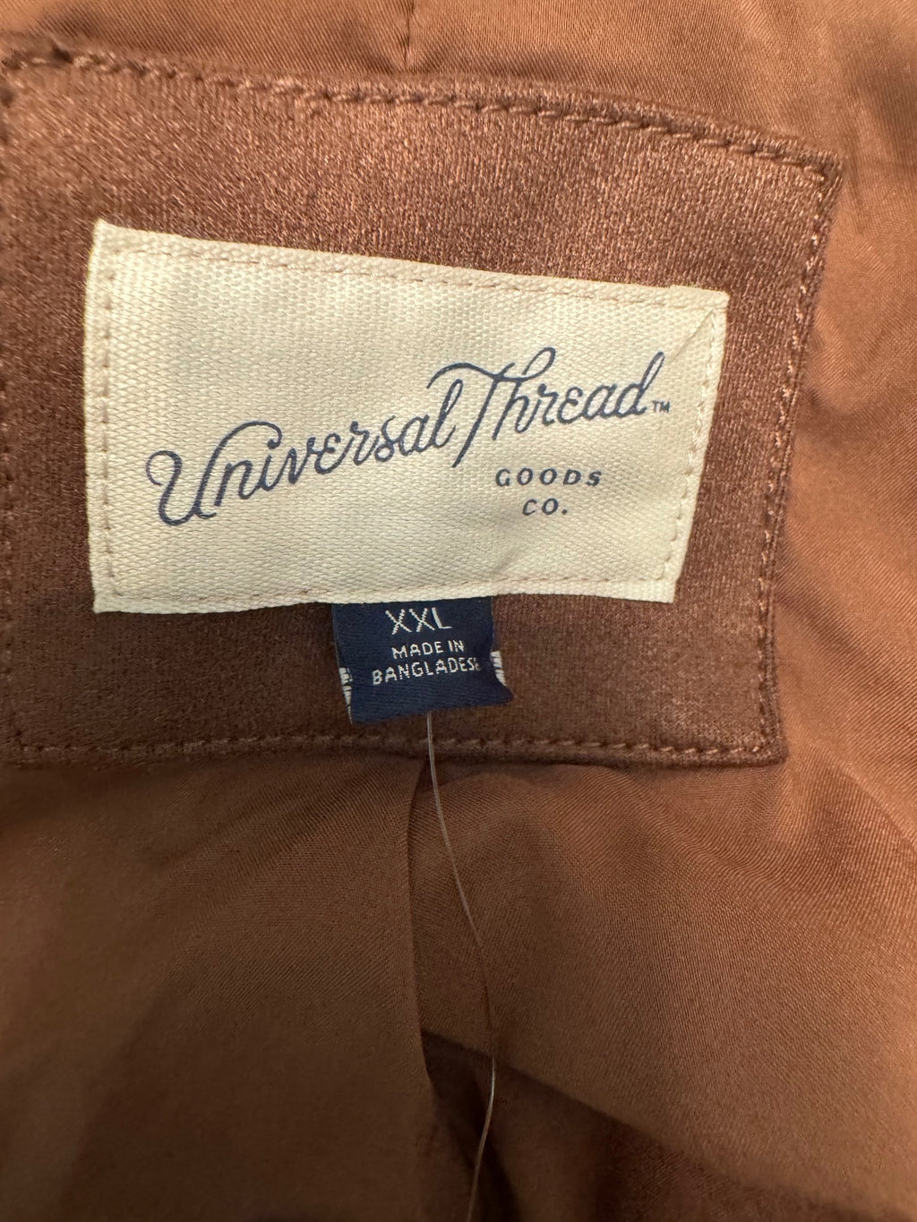 Universal Thread Rust Brown Suede Jacket XXL