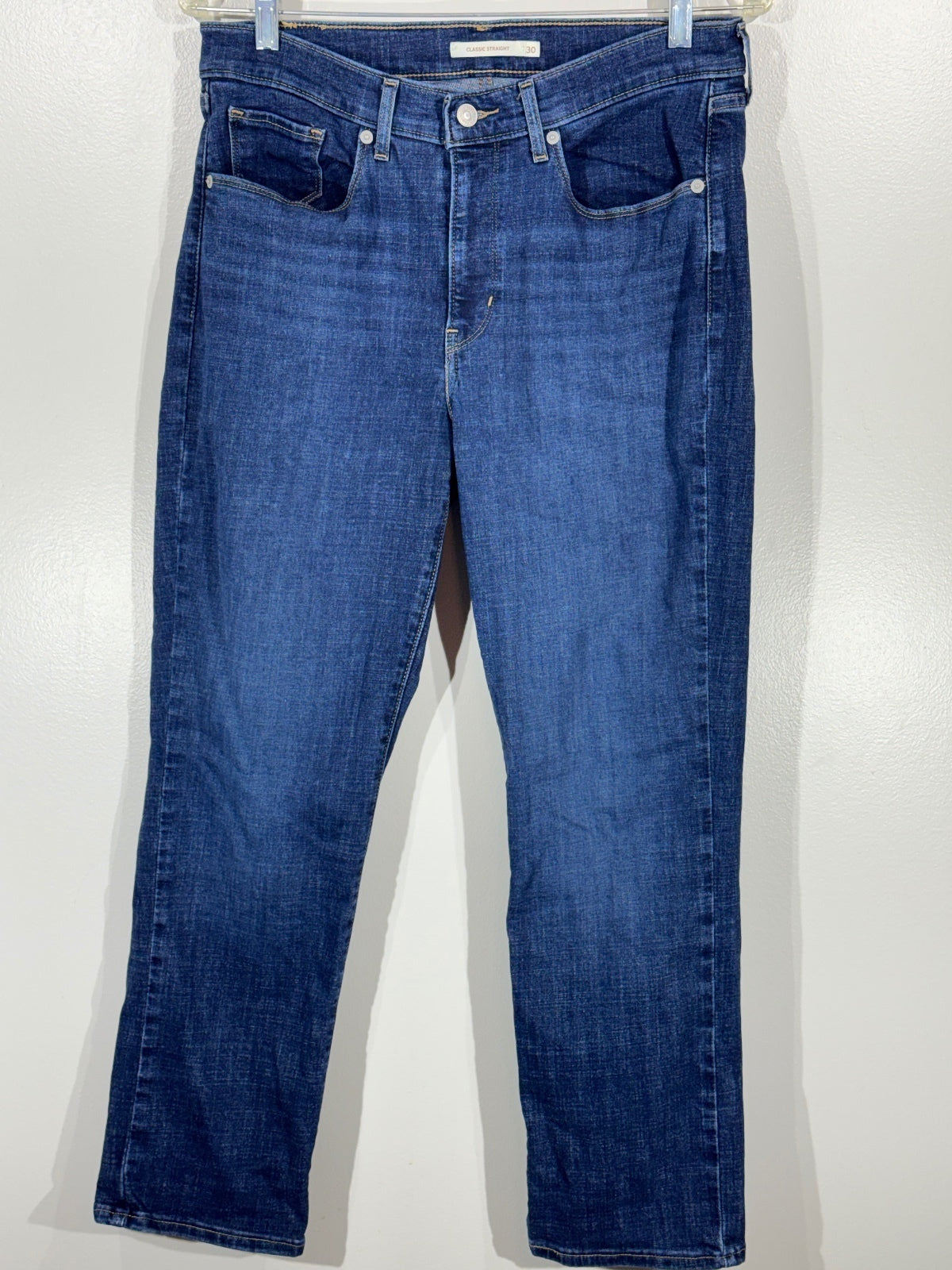 Levi's Classic Straight Blue Jeans Size 30